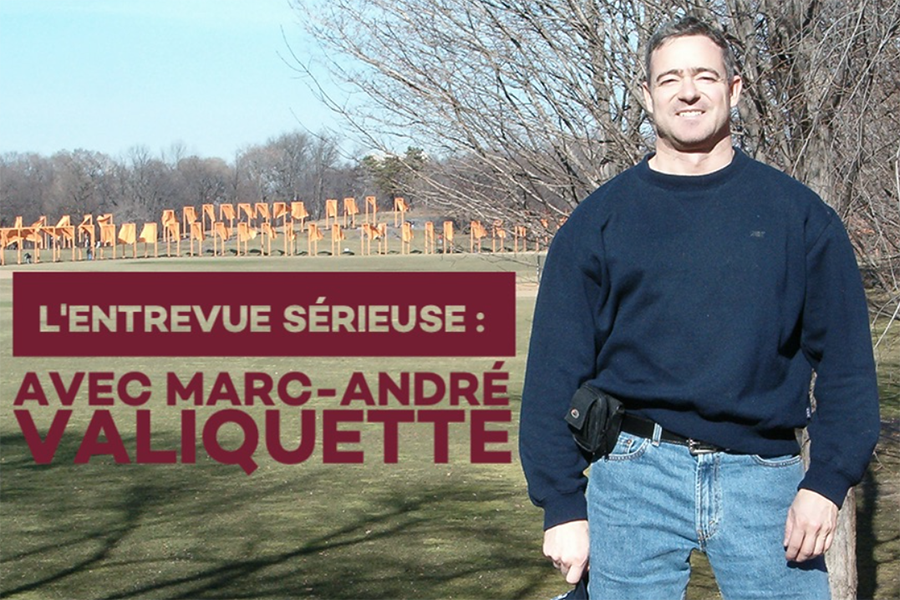 Entrevue avec Marc-André Valiquette